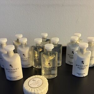 13 BVLGARI Eau Parfumee au the blanc -Travel LOTIONS,Shampoos,Conditions & SOAP